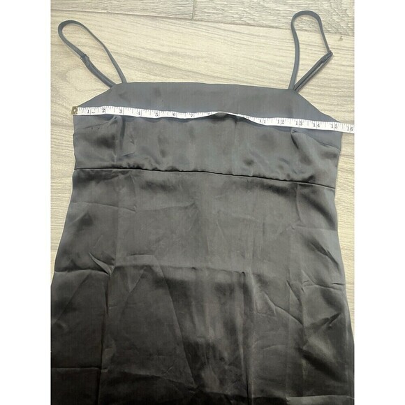 Urban Outfitters Mini Black Bottom Feathered Dress Size Small Petites A7‎ - Picture 7 of 8